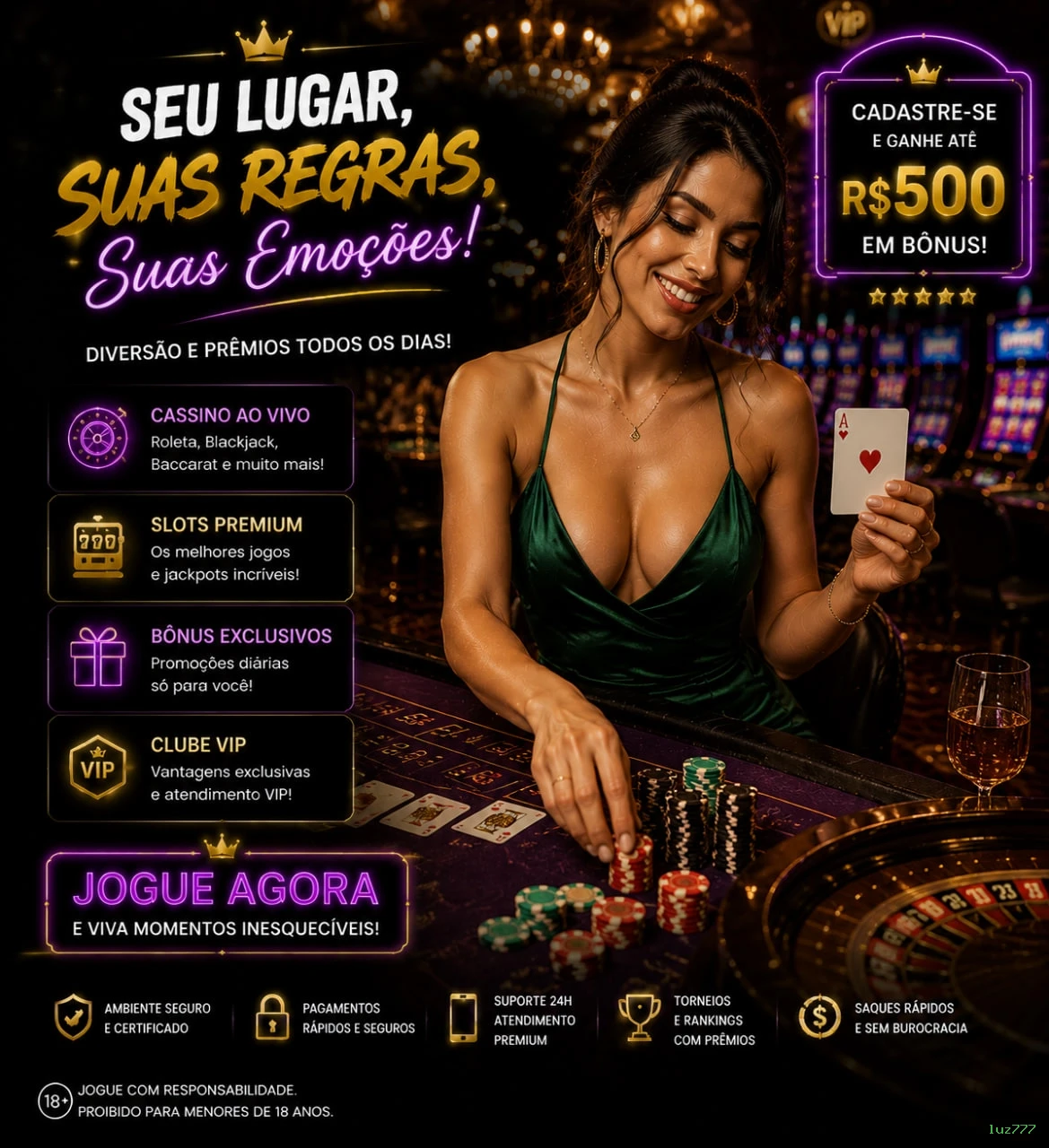 APK oficial da luz777 para Android